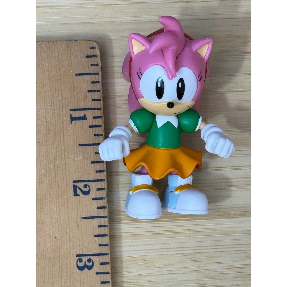 Sonic the Hedgehog Amy Rose Action Figure 2.5 Inch Classic Pink Sega Toy